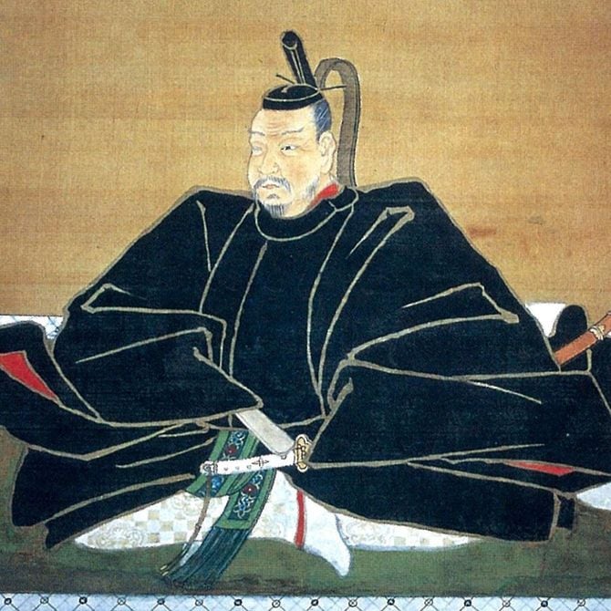 土佐光貞作「伊達政宗」肖像画