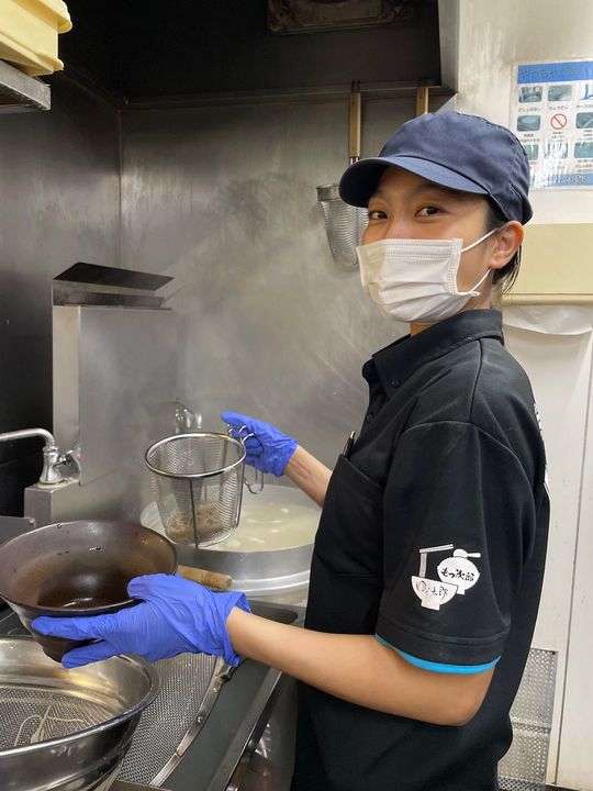 ゆで太郎の外国人店長