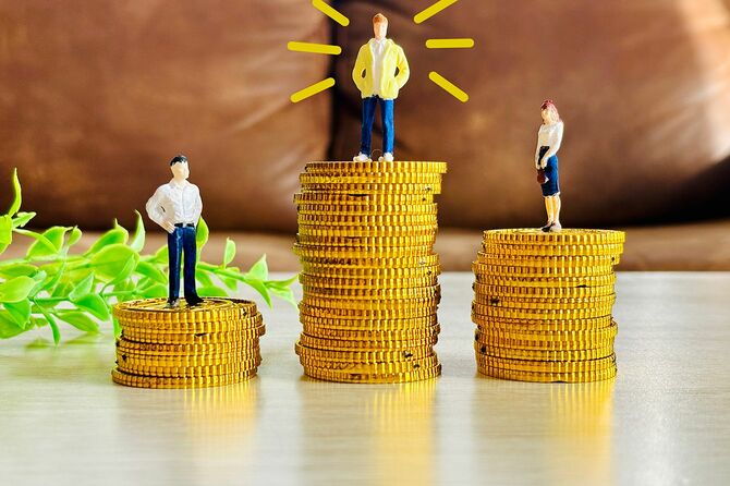 他の人よりも多くのお金を稼いでいる