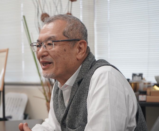 社員の給与アップと、外国人雇用について語る池田社長