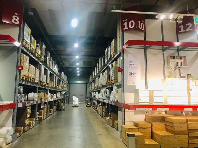 トルコ、イスタンブールにあるIKEAの店内
