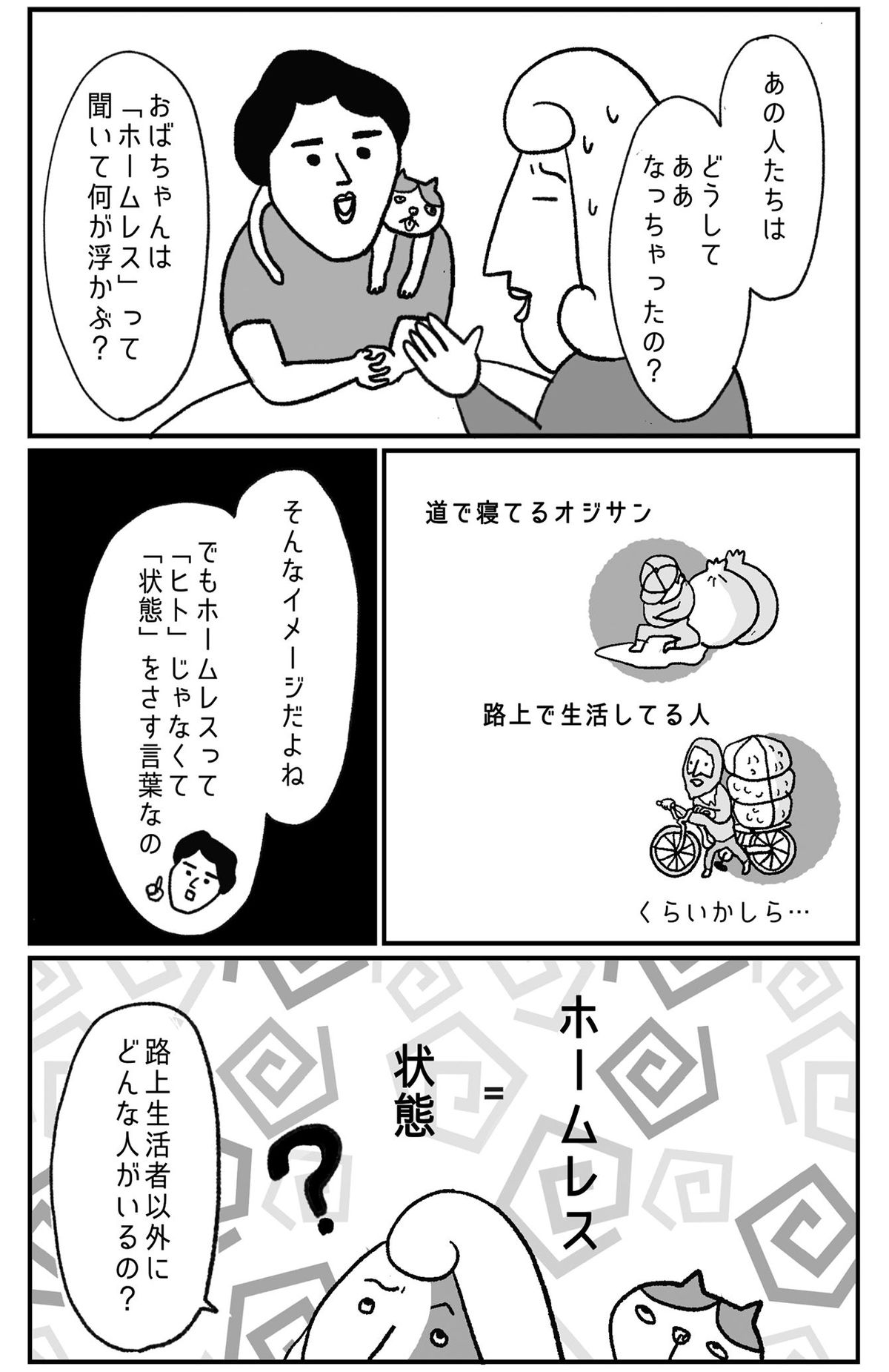 どうしてホームレスになるの？