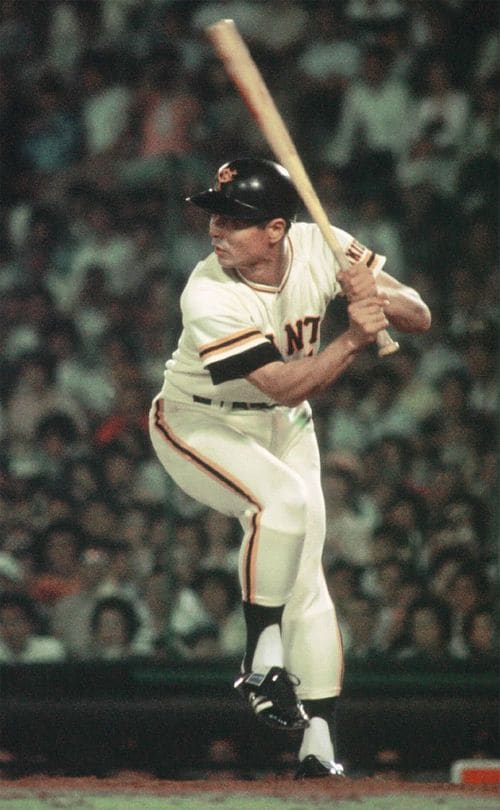 現役時代の巨人の王貞治選手の一本足打法