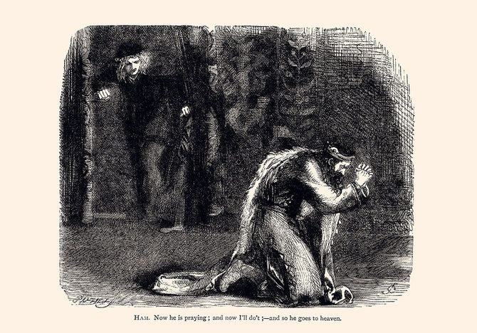 ハムレット第3幕第3場