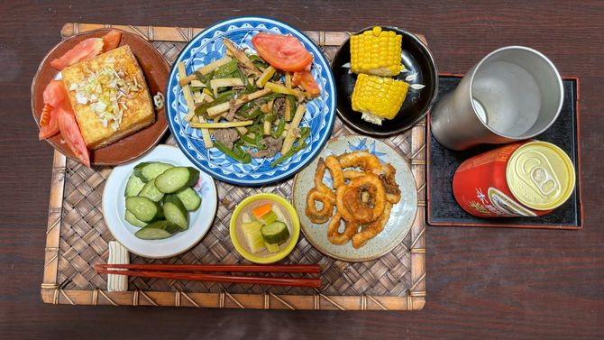 2024年6月26日撮影の「晩酌の友」