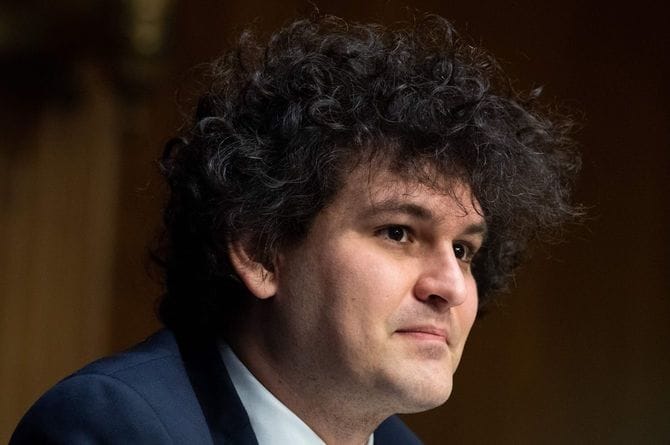 FTXのバンクマン・フリード最高経営責任者（CEO）（＝2022年2月9日、米ワシントン）