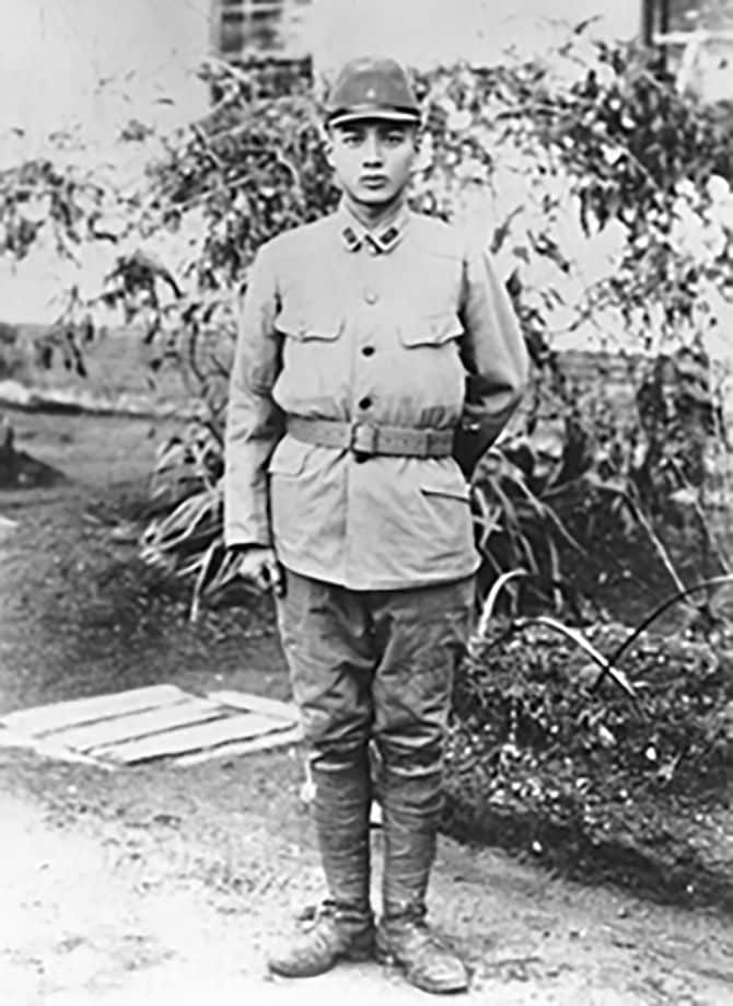 初年兵時代の幸一