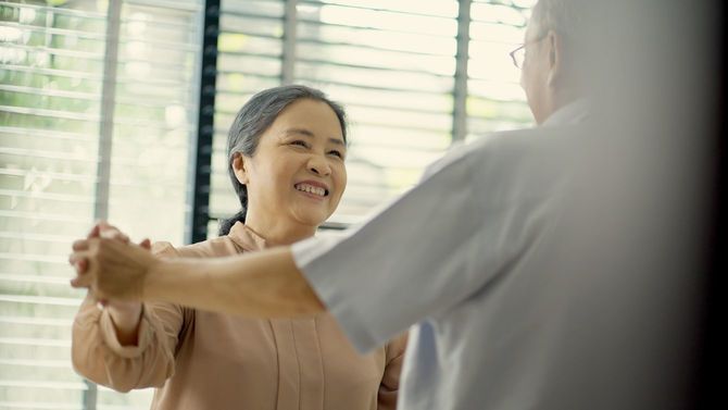 定年後のカップル