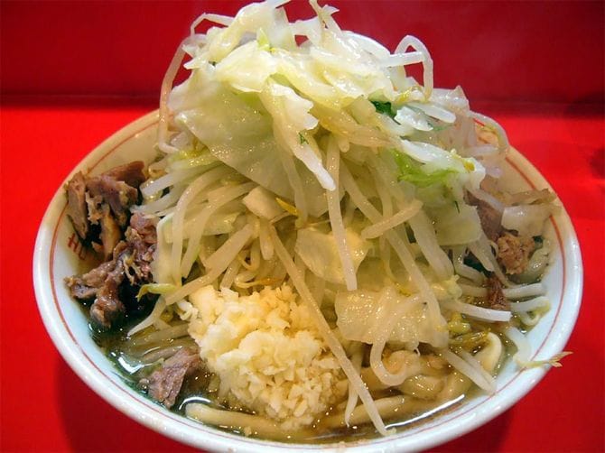 ラーメン二郎 府中店 小+ニンニク