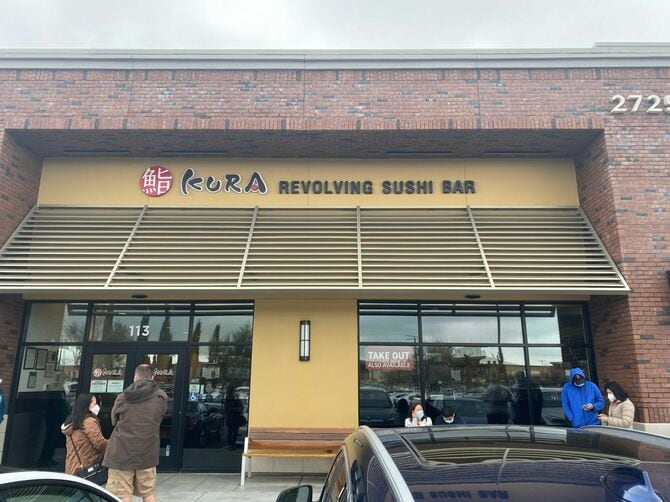 カリフォルニアにあるくら寿司の店舗