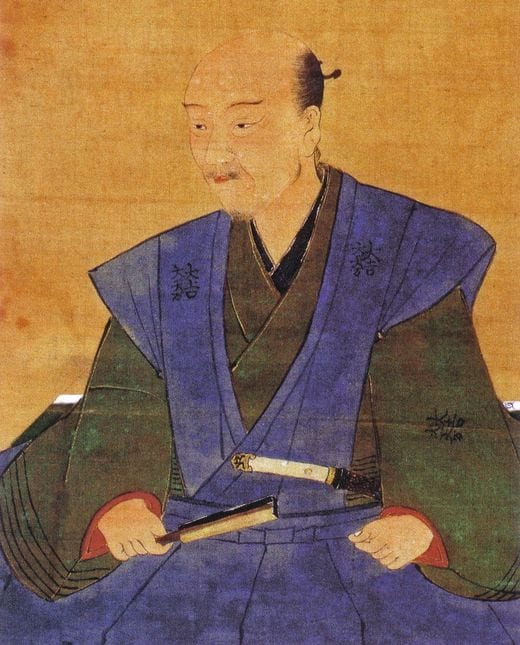 石田三成像（子孫の杉山丕氏所蔵）、18～19世紀頃