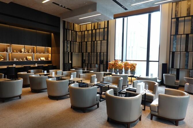 銀座のプレミアムラウンジ