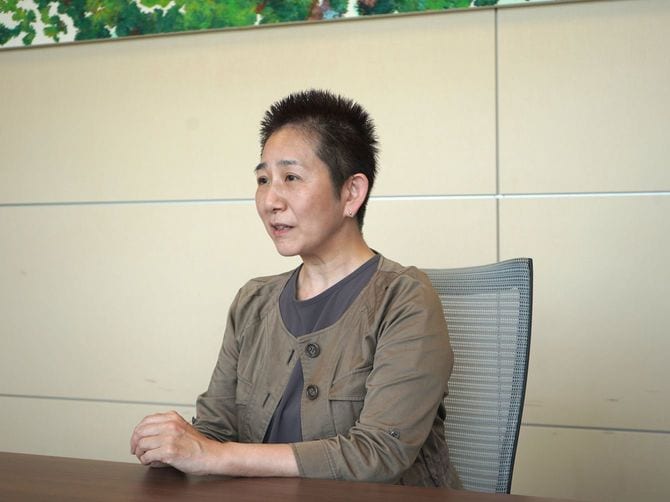 在宅クリニック院長で僧侶の岡山容子さん。