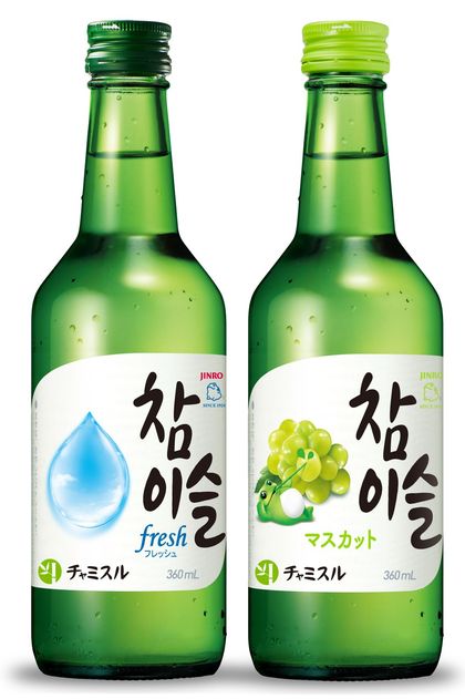 「チャミスル」フレッシュ（プレーン）＆マスカット