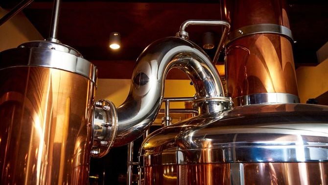 ビール調製用の装置