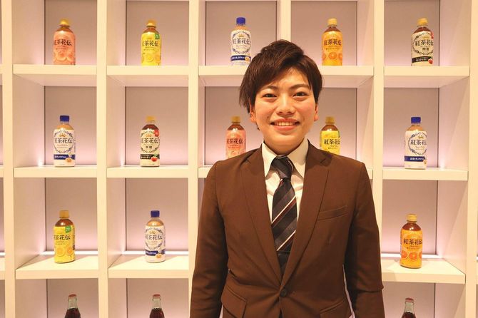日本コカ・コーラ マーケティング本部 止渇系無糖茶・機能性茶・紅茶事業部マネジャーの田中惇也さん