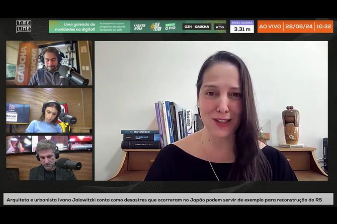 6月28日にGZH紙がライブ配信した「模範とすべき日本の災害復興活」で語ったジャロウィツキ氏