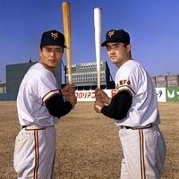 1959年 野球 メンコ めんこ 巨人 ジャイアンツ 王貞治 ルーキー