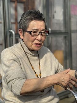 前社長を務めた杉山輝子さん