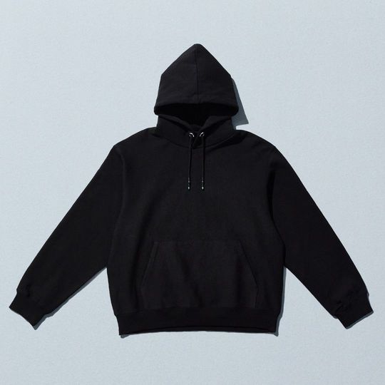 スウェット パーカーくろ