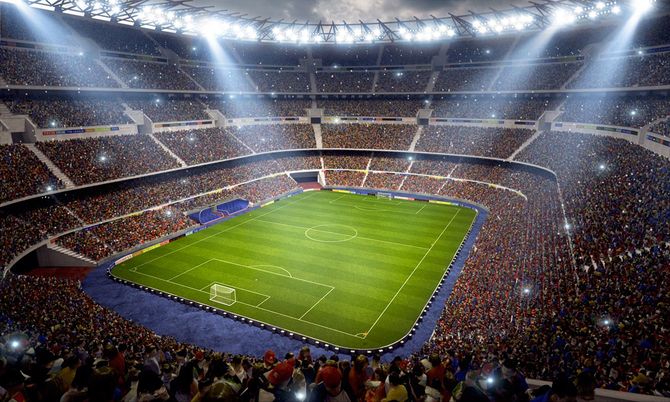 サッカースタジアム