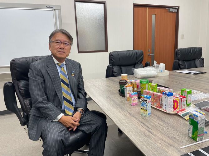 日本ストローの稲葉社長