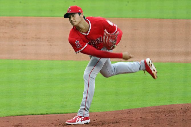 投手・大谷は、勝ち星より防御率とWHIP（1イニング当たりに出した走者の数）を重要視している