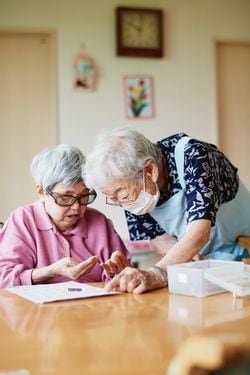 自分より年下の入居者のほうが圧倒的に多くなった。