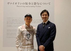 前澤さんと（写真提供＝中澤創太）