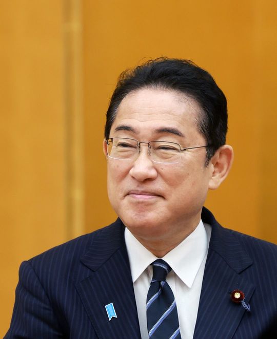 防災功労者内閣総理大臣表彰式に出席する岸田文雄首相＝2023年9月15日、首相官邸