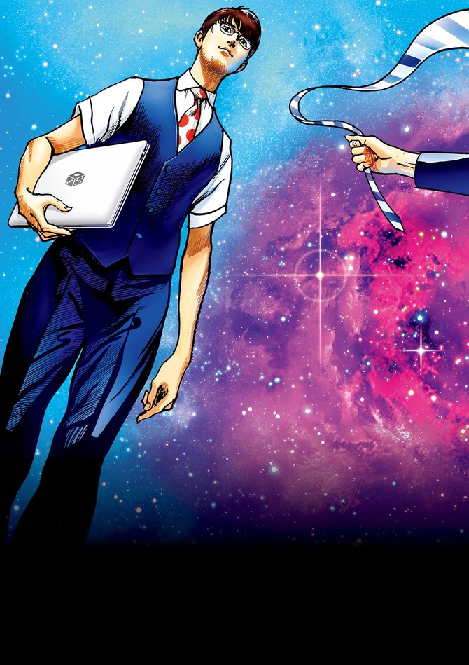 『トリリオンゲーム』©稲垣理一郎・池上遼一／小学館