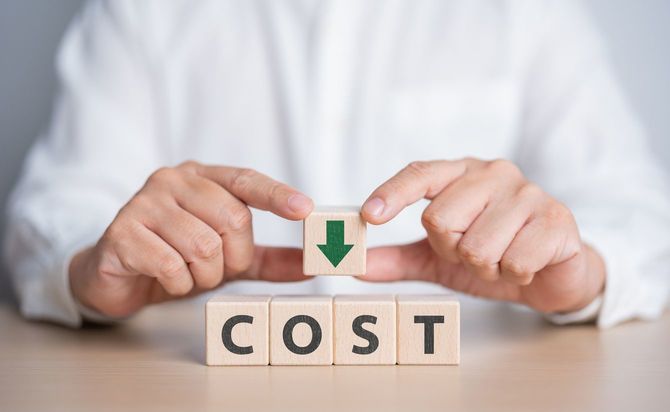 コスト削減のイメージ