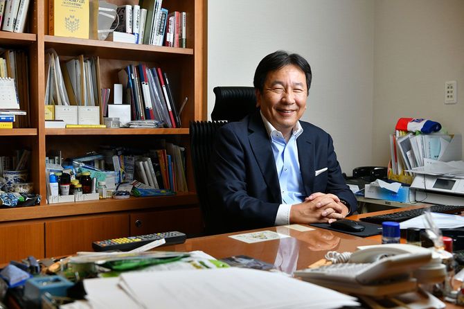 衆院議員の枝野幸男氏