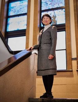 お茶の水女子大学附属小学校前副校長の神戸佳子さん（撮影＝小松士郎）