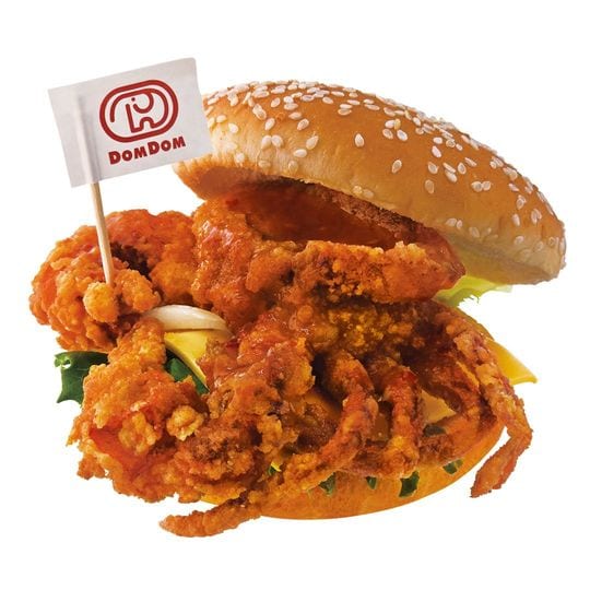 「丸ごと‼カニバーガー」