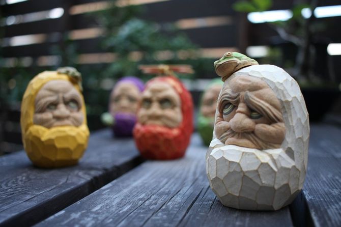 独立して間もない時期に造ったダルマ