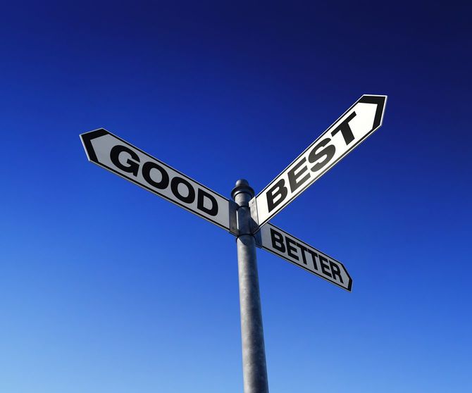 GOOD、BEST、BETTERの分岐