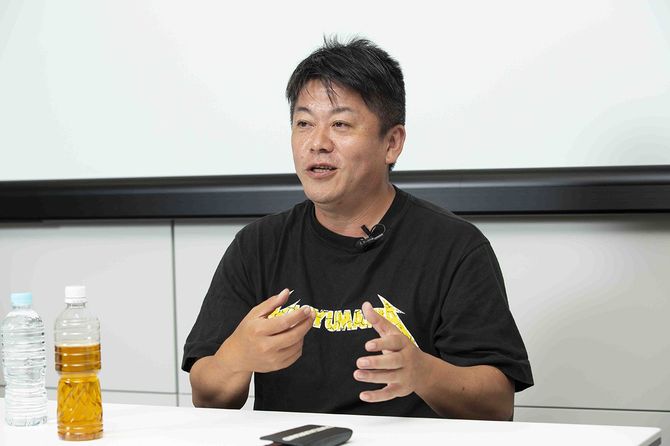 実業家の堀江貴文さん