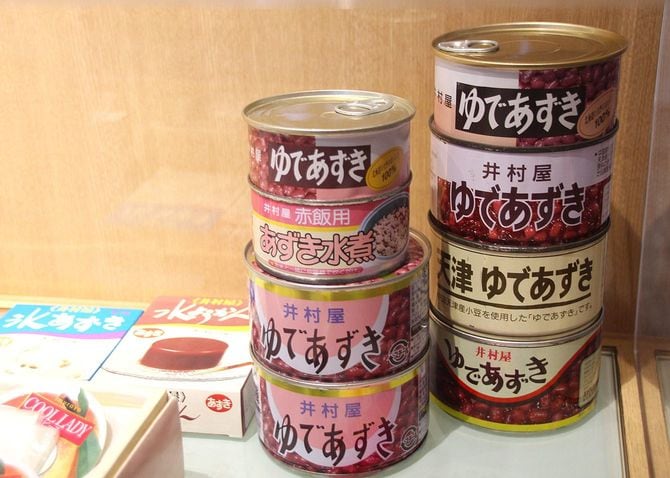 井村屋初の缶詰商品「ゆであずき」は現在も根強い人気を誇る