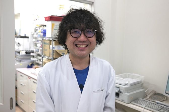 薬剤師として働く蛯原さん
