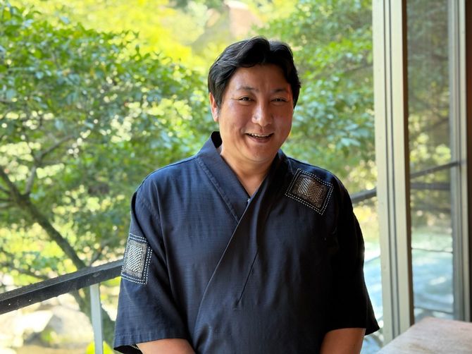 妙見石原荘の石原大佑社長