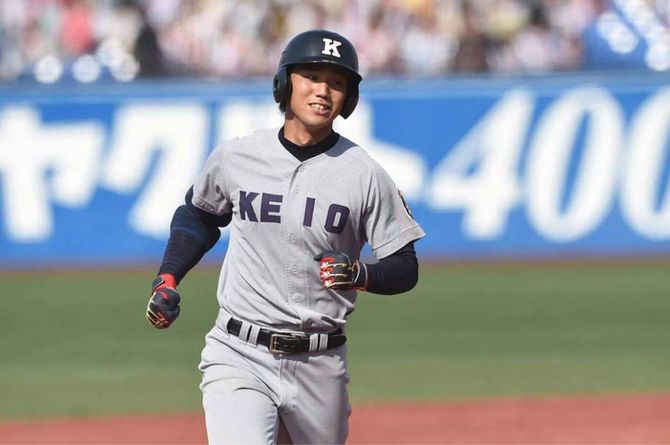 慶応義塾大学野球部で活躍する谷田成吾さん