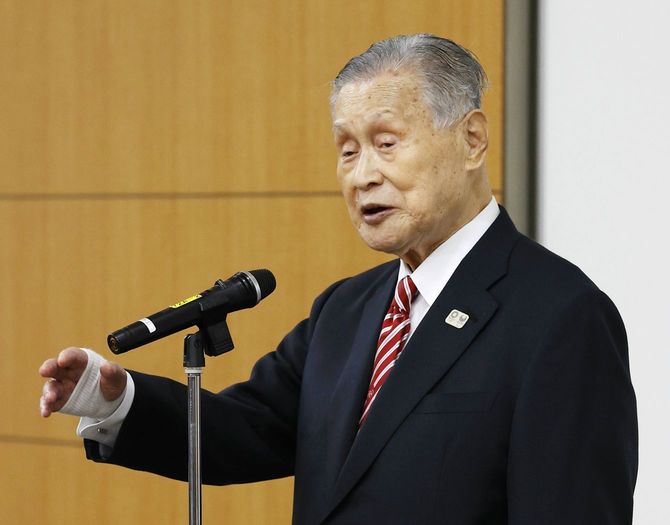 東京五輪・パラリンピック組織委員会の森喜朗会長