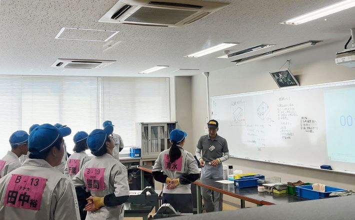 トヨタ工業学園の授業の様子