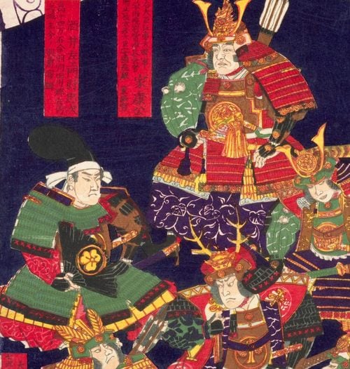 永嶌孟斎「徳川家十六善神肖像図」、国立国会図書館デジタルコレクション