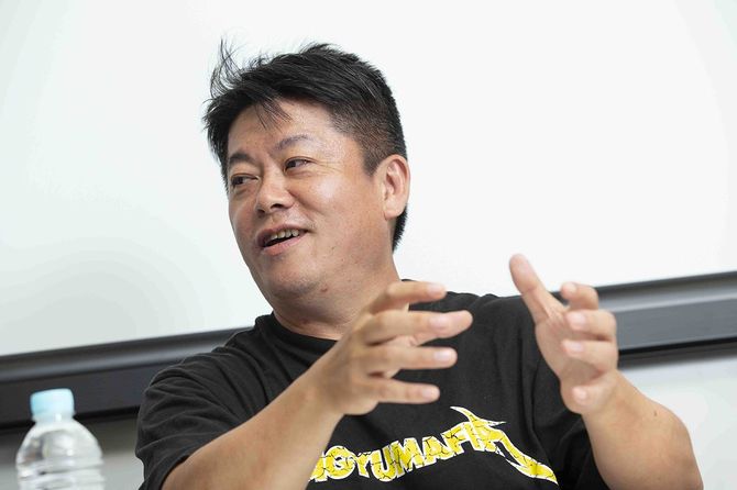 実業家の堀江貴文さん