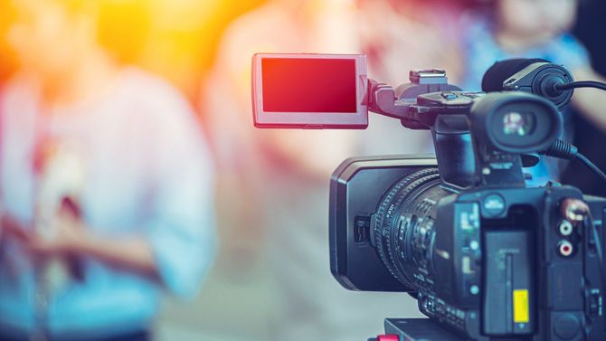 ライブイベント放送でのビデオカメラ側からの視点