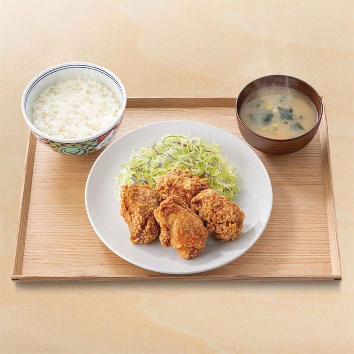 から揚げ定食