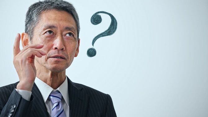 中年のビジネスマン