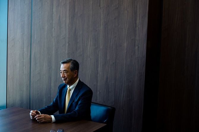 「2度の失敗」について語るノジマの野島廣司社長